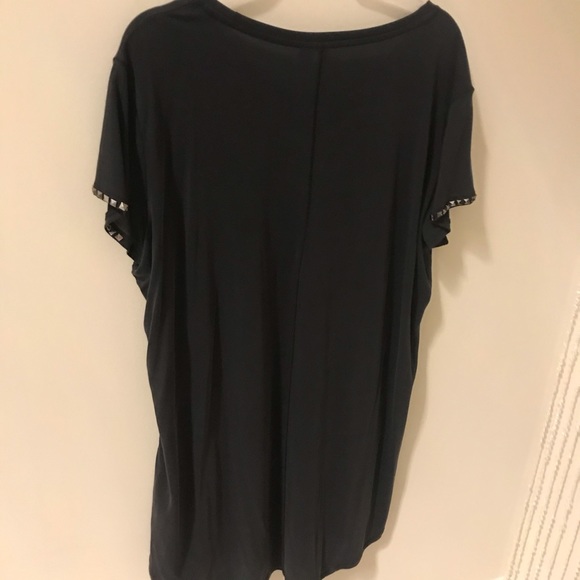Black studded tunic top/dress - Picture 5 of 5